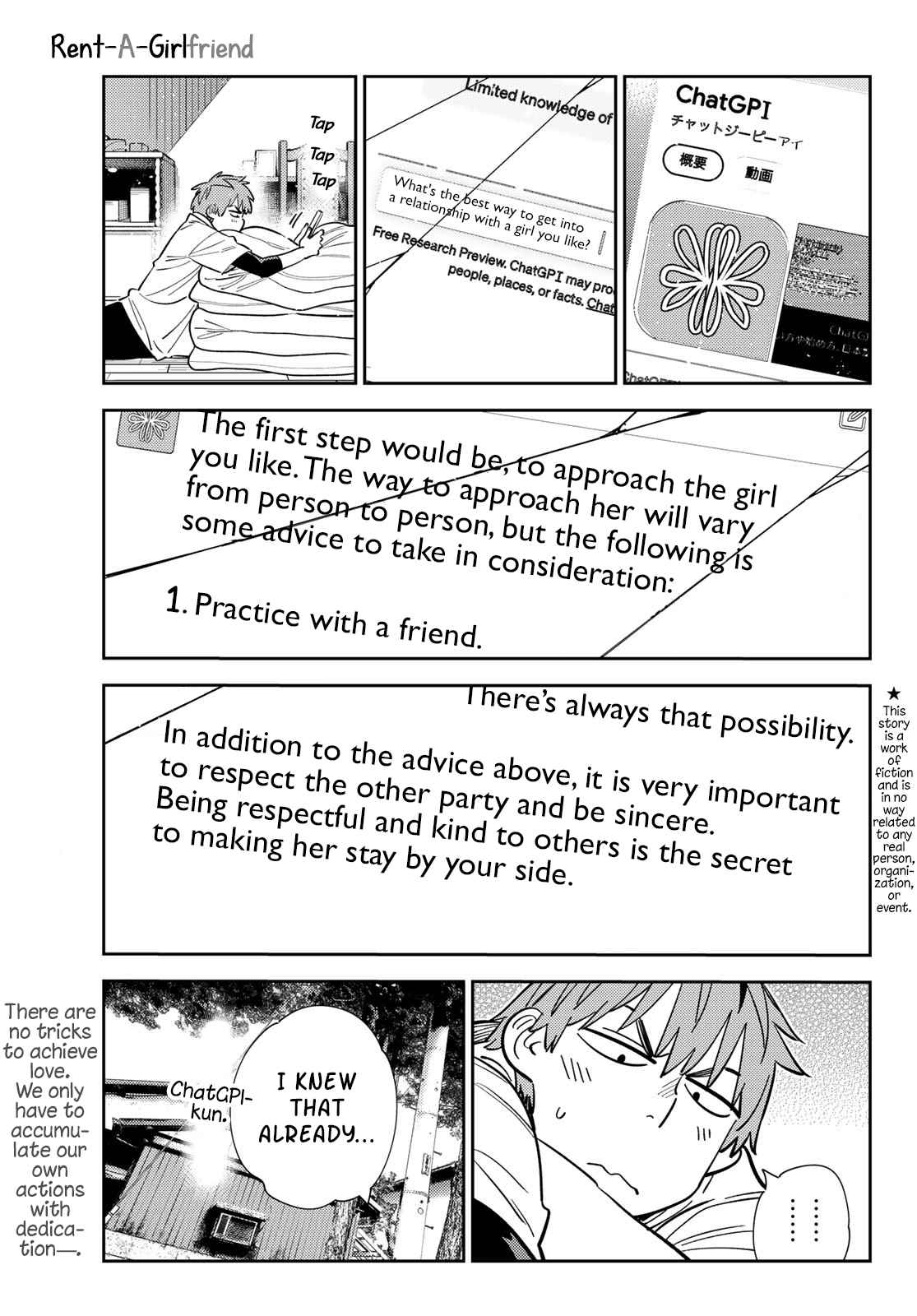Kanojo, Okarishimasu Chapter 287 page 1 - Chapter 287: The Girlfriend and Her Friends (Part 1)