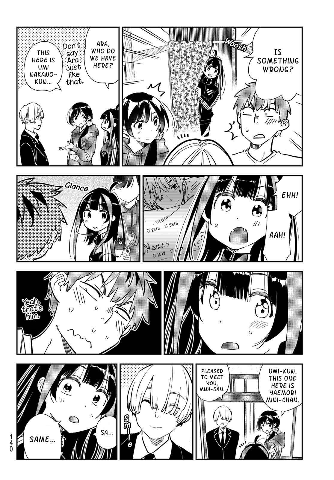 Kanojo, Okarishimasu Chapter 287 page 14 - Chapter 287: The Girlfriend and Her Friends (Part 1)