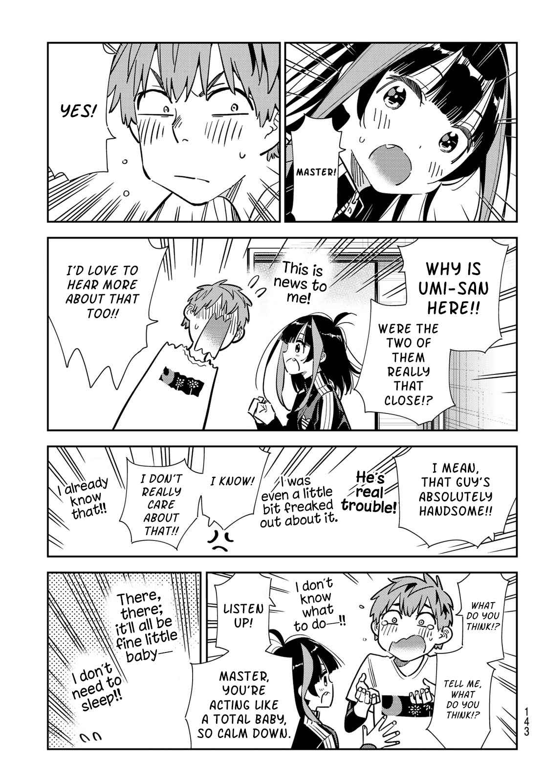 Kanojo, Okarishimasu Chapter 287 page 17 - Chapter 287: The Girlfriend and Her Friends (Part 1)