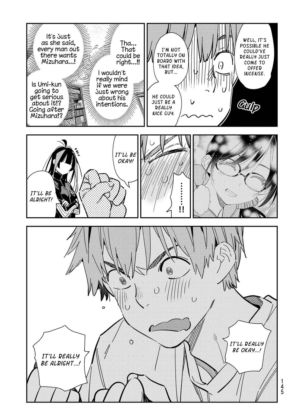 Kanojo, Okarishimasu Chapter 287 page 19 - Chapter 287: The Girlfriend and Her Friends (Part 1)