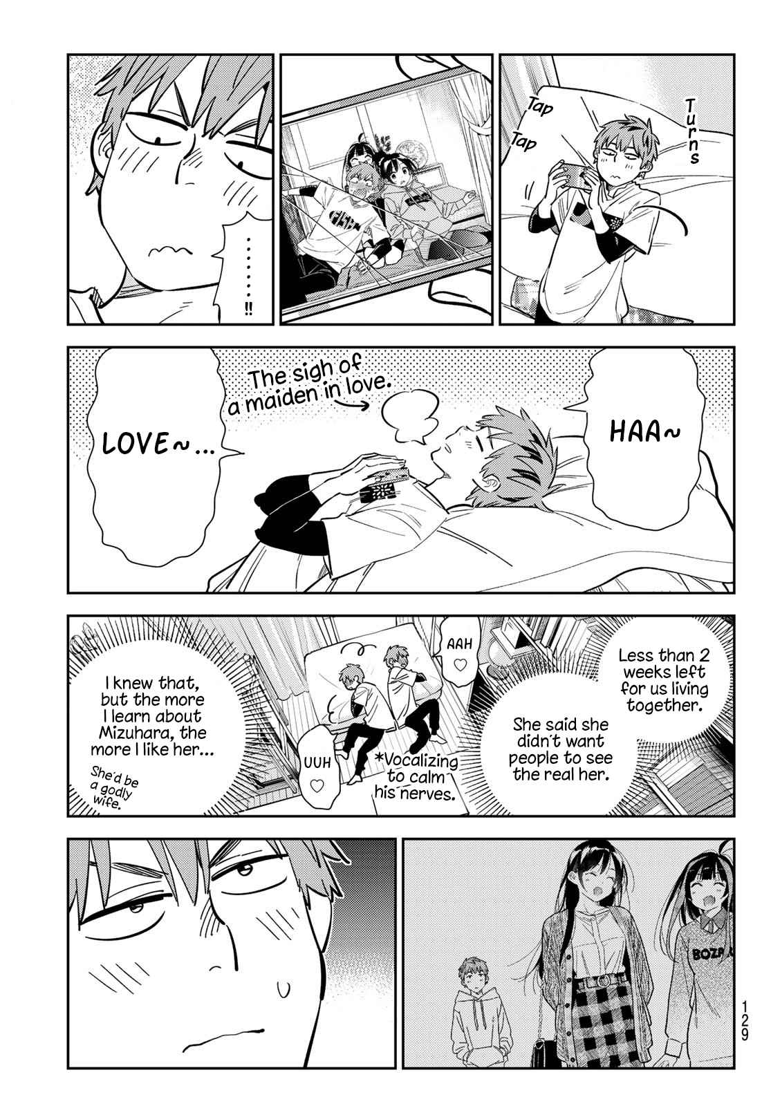 Kanojo, Okarishimasu Chapter 287 page 3 - Chapter 287: The Girlfriend and Her Friends (Part 1)