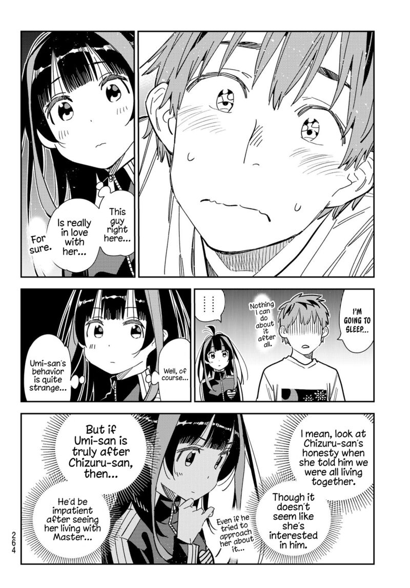 Kanojo, Okarishimasu Chapter 288 page 12 - Chapter 288: The Girlfriend and Her Friends (Part 2)