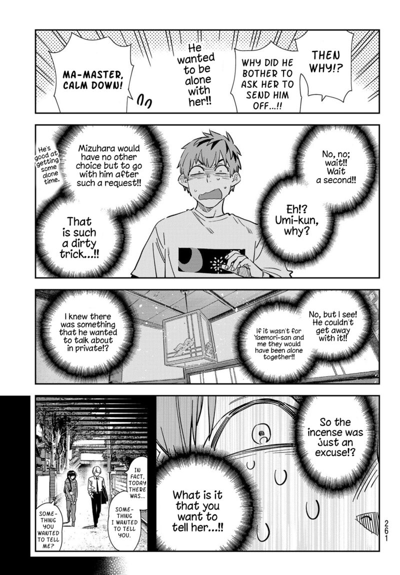 Kanojo, Okarishimasu Chapter 288 page 9 - Chapter 288: The Girlfriend and Her Friends (Part 2)