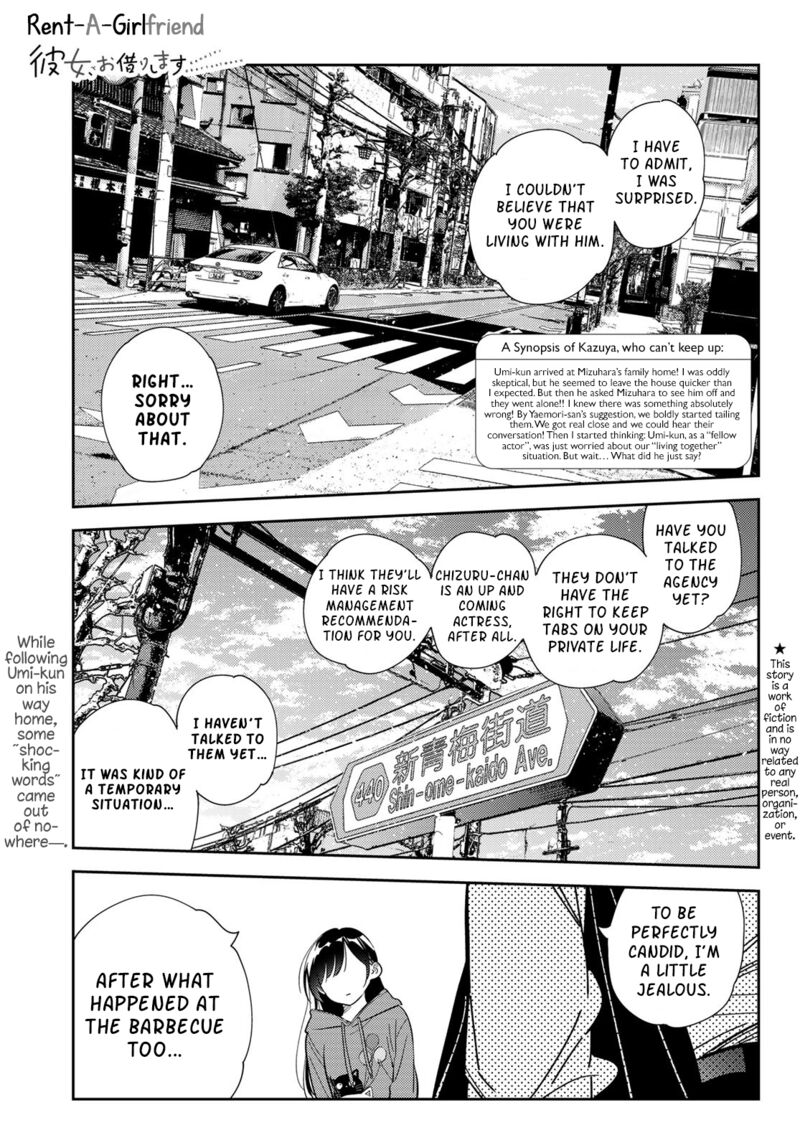 Kanojo, Okarishimasu Chapter 289 page 3 - Chapter 289: The Girlfriend and Her Friends (Part 3)