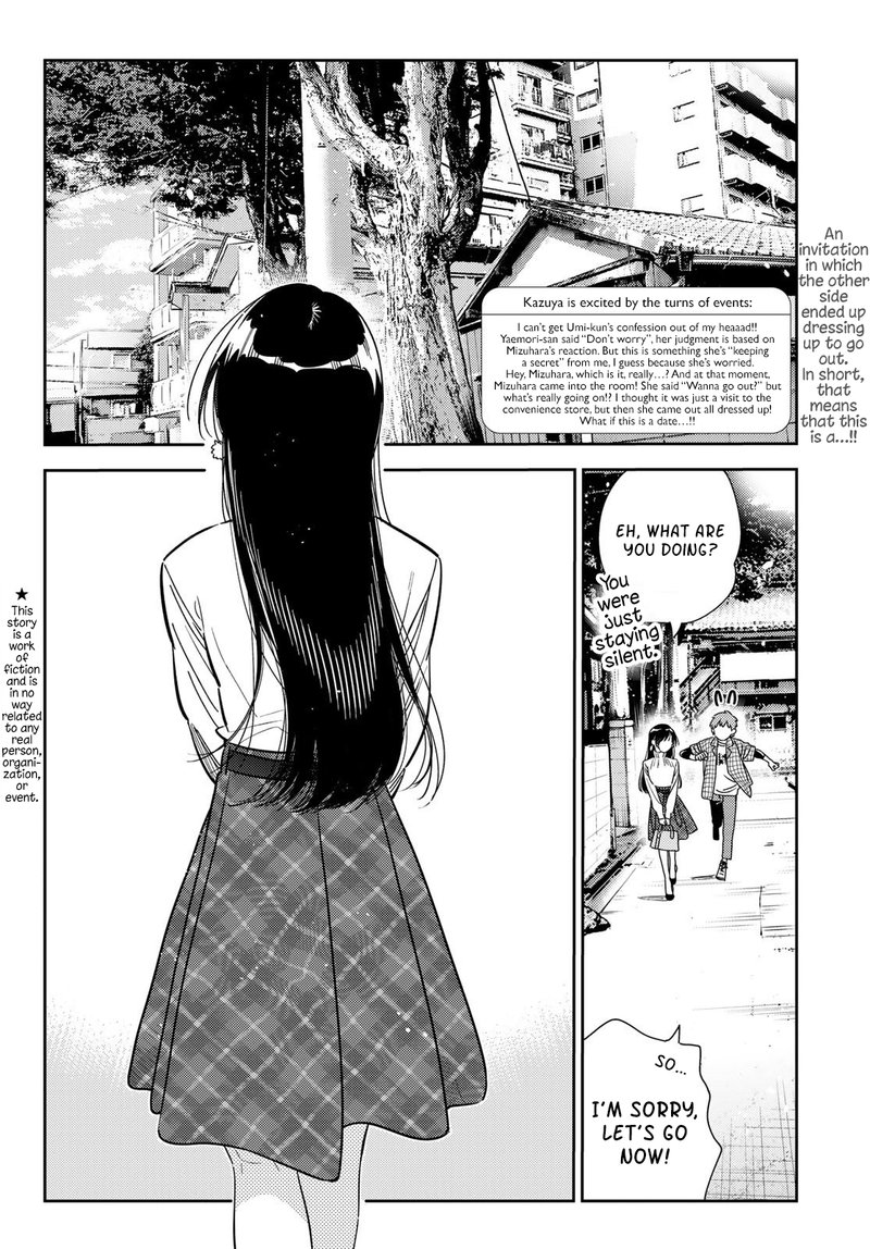 Kanojo, Okarishimasu Chapter 291 page 2 - Chapter 291: Outing with the Girlfriend (Part 2)