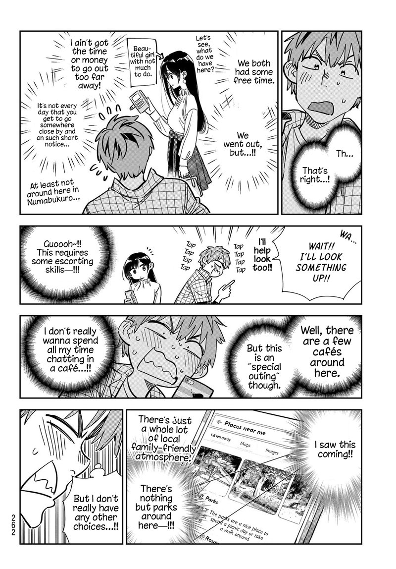 Kanojo, Okarishimasu Chapter 291 page 8 - Chapter 291: Outing with the Girlfriend (Part 2)