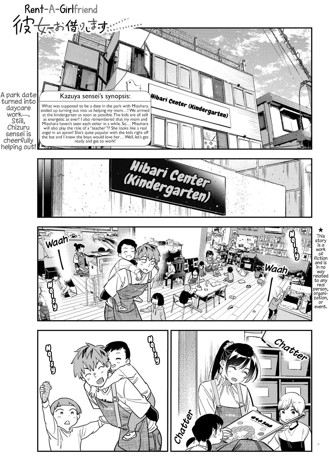 Kanojo, Okarishimasu Chapter 293 page 1 - Chapter 293: The Girlfriend and Children (Part 2)
