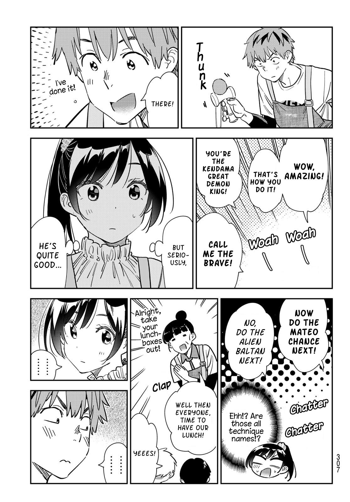 Kanojo, Okarishimasu Chapter 293 page 13 - Chapter 293: The Girlfriend and Children (Part 2)