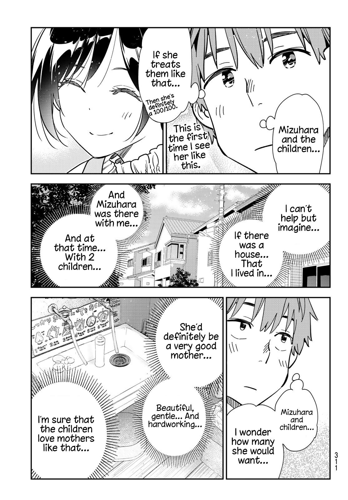 Kanojo, Okarishimasu Chapter 293 page 17 - Chapter 293: The Girlfriend and Children (Part 2)
