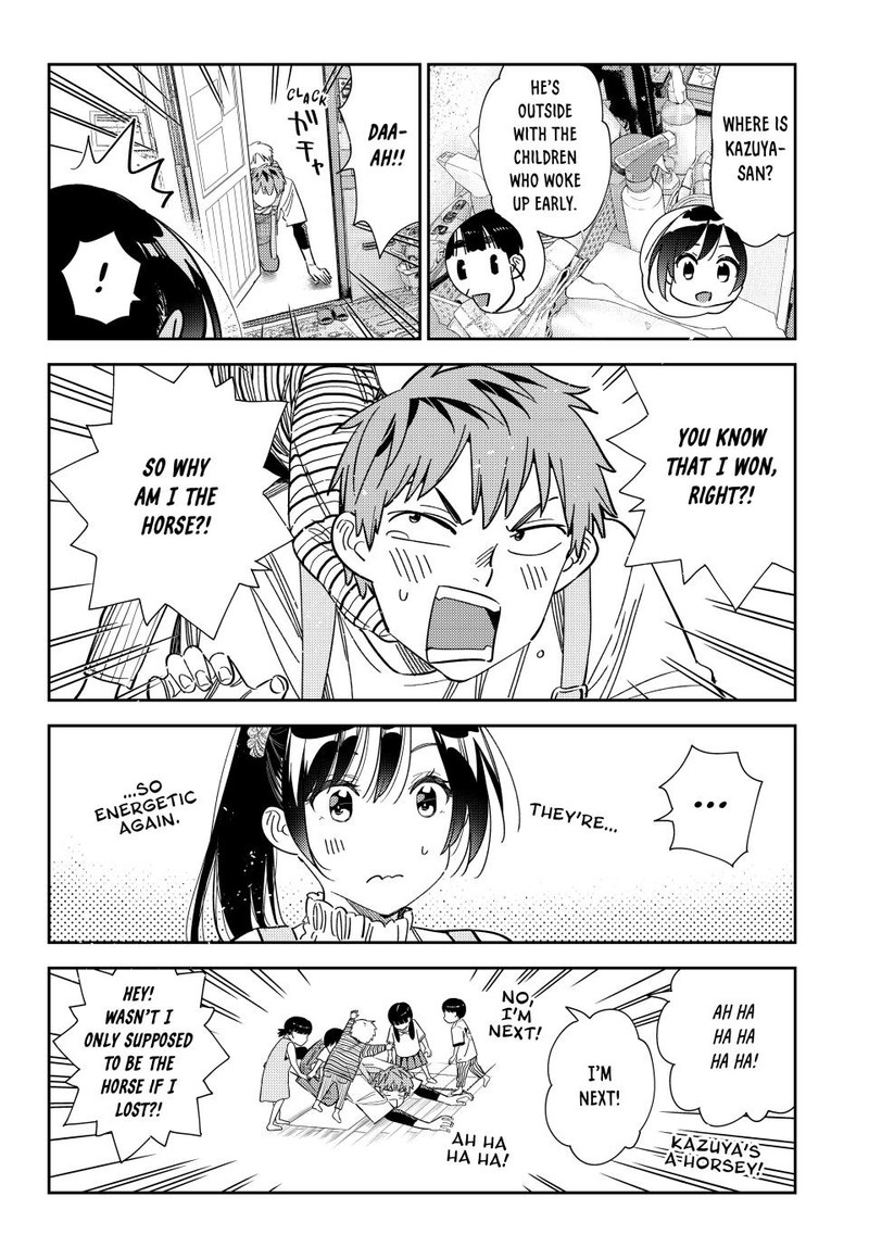 Kanojo, Okarishimasu Chapter 295 page 12 - Chapter 295: The Girlfriend and Children (Part 4)