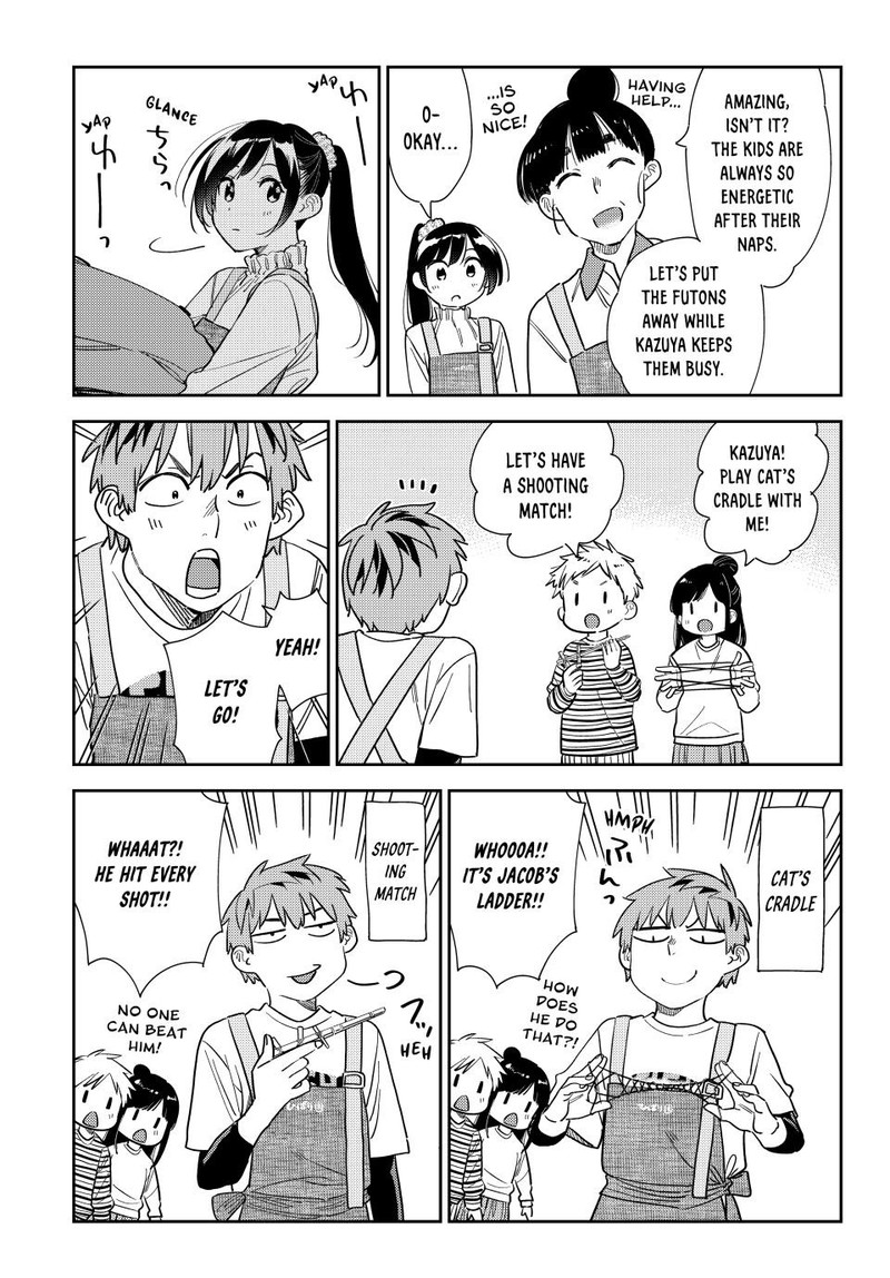 Kanojo, Okarishimasu Chapter 295 page 13 - Chapter 295: The Girlfriend and Children (Part 4)