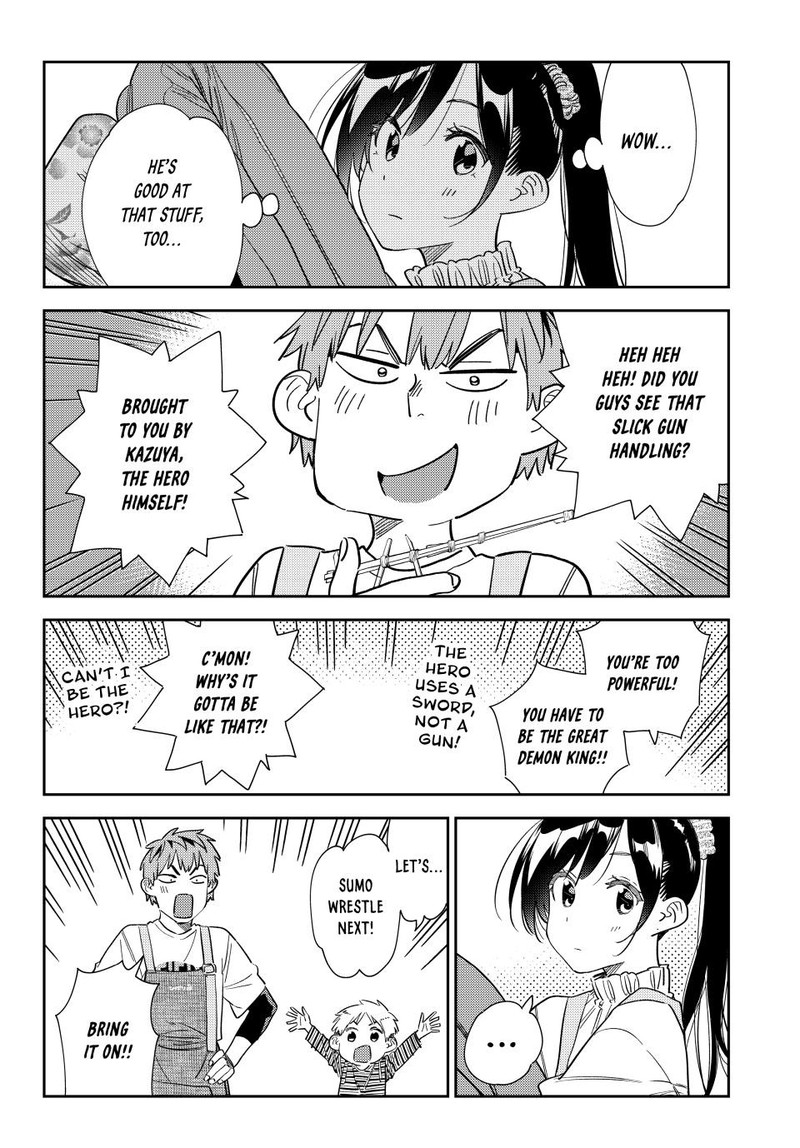 Kanojo, Okarishimasu Chapter 295 page 14 - Chapter 295: The Girlfriend and Children (Part 4)