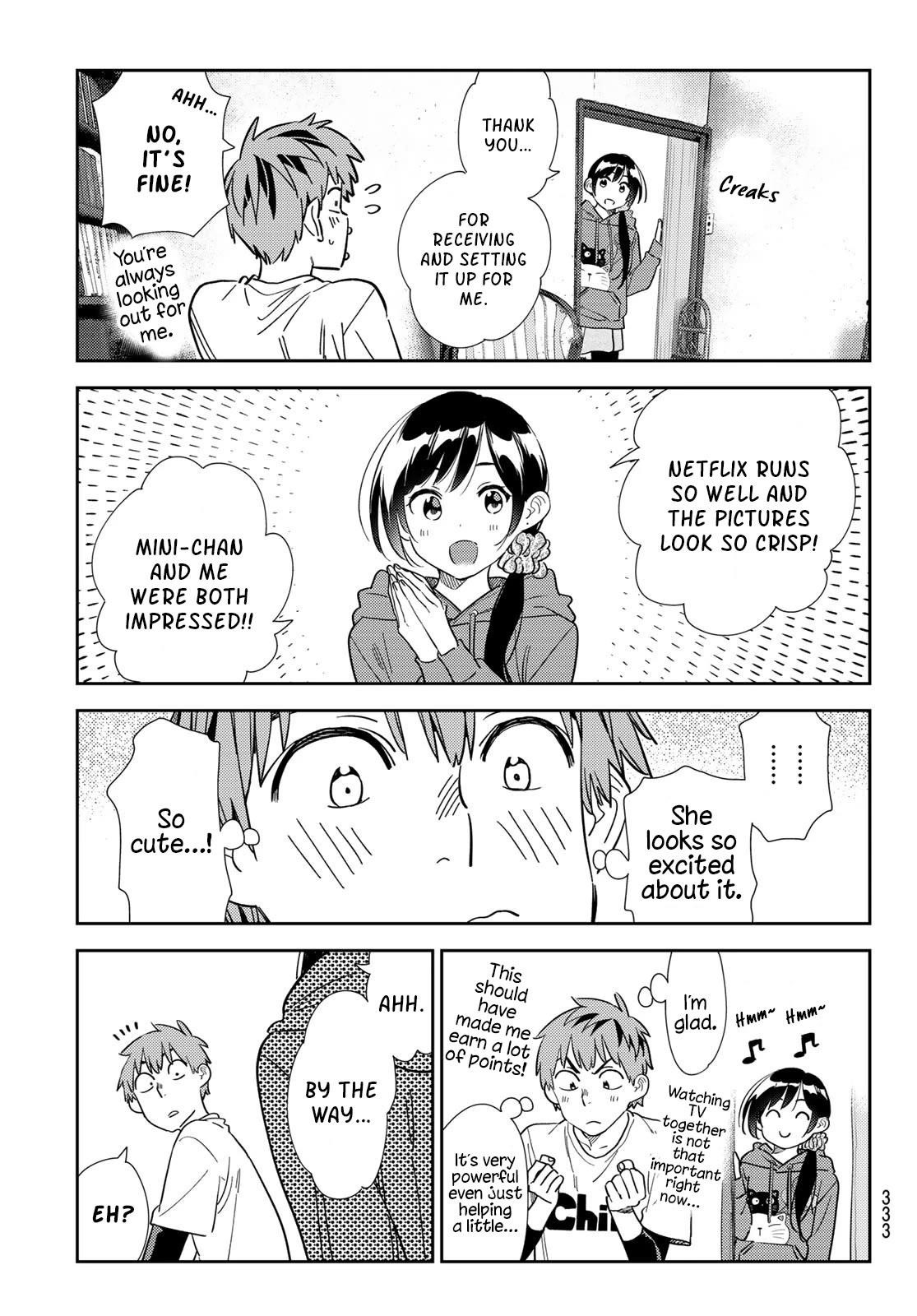 Kanojo, Okarishimasu Chapter 298 page 11 - Chapter 298: Body Touch with the Girlfriend