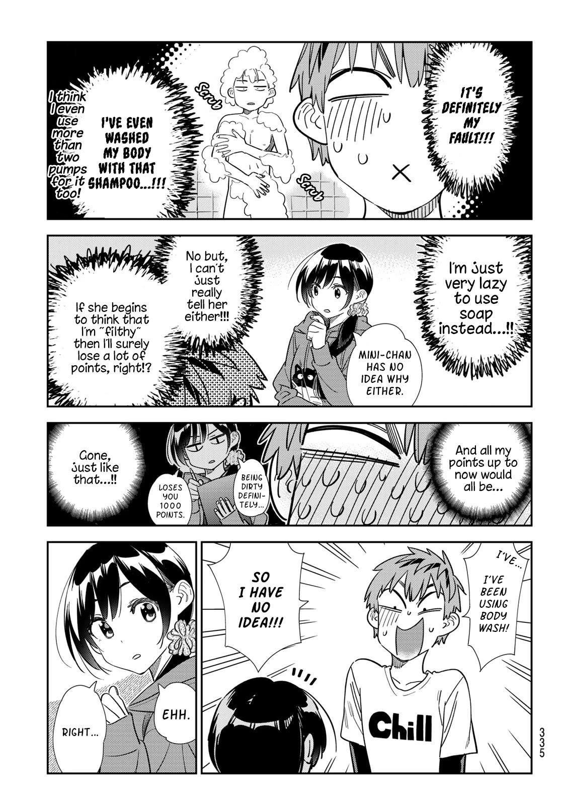Kanojo, Okarishimasu Chapter 298 page 13 - Chapter 298: Body Touch with the Girlfriend