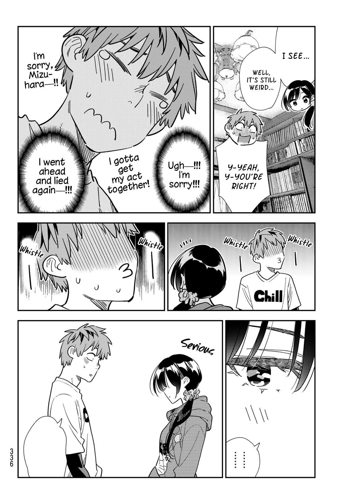 Kanojo, Okarishimasu Chapter 298 page 14 - Chapter 298: Body Touch with the Girlfriend