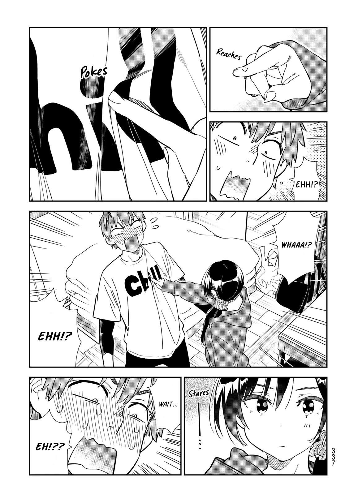 Kanojo, Okarishimasu Chapter 298 page 15 - Chapter 298: Body Touch with the Girlfriend