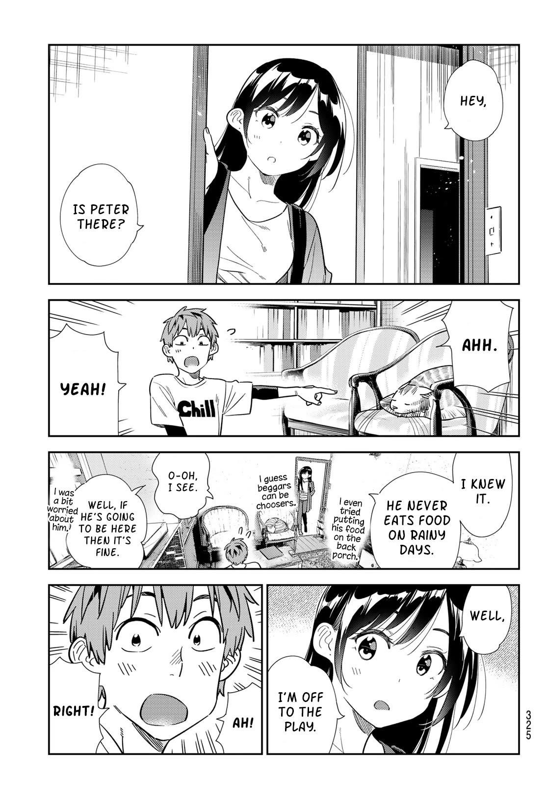 Kanojo, Okarishimasu Chapter 298 page 3 - Chapter 298: Body Touch with the Girlfriend
