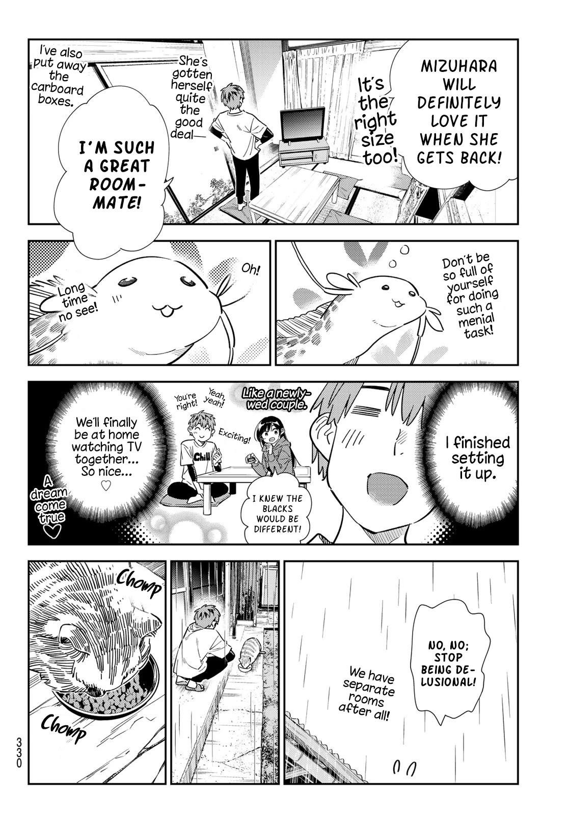 Kanojo, Okarishimasu Chapter 298 page 8 - Chapter 298: Body Touch with the Girlfriend