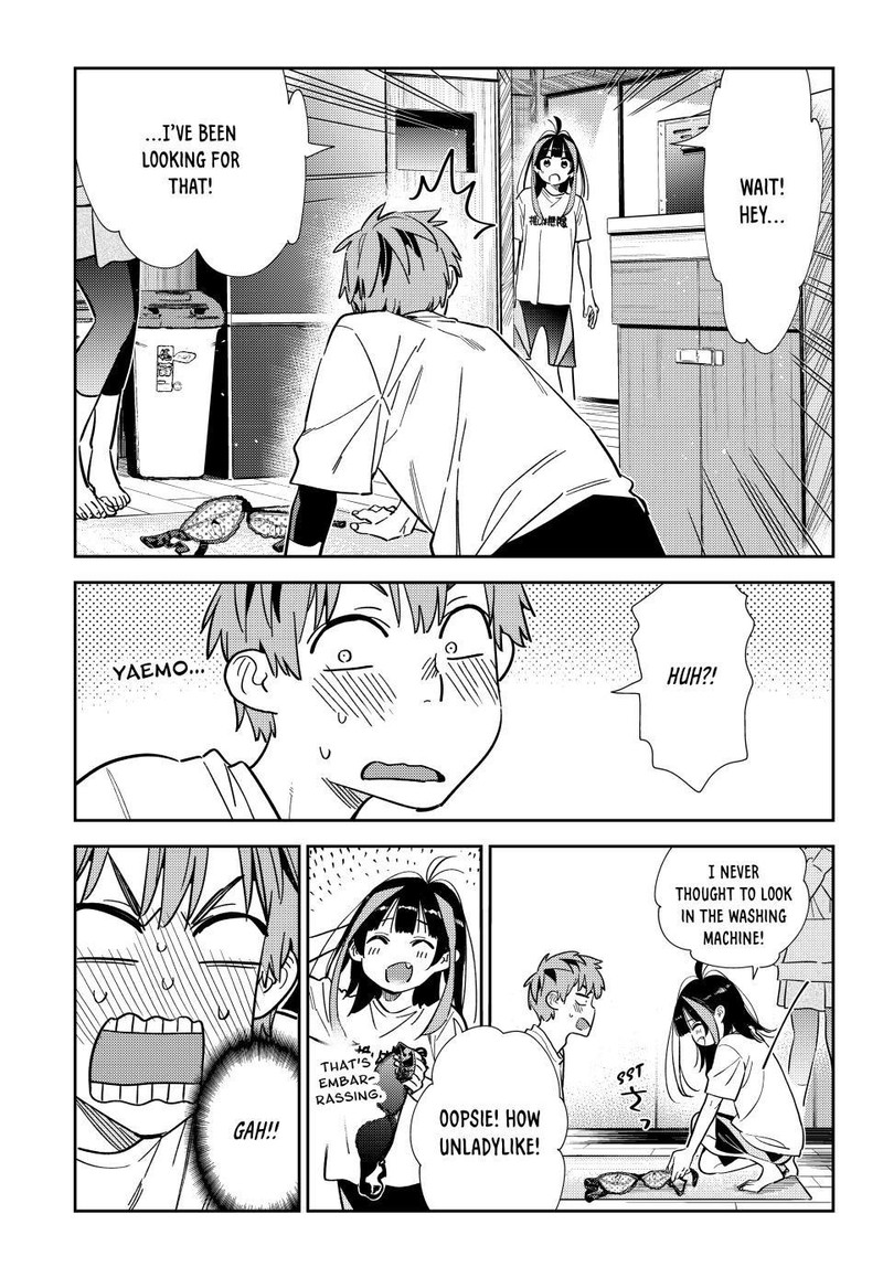 Kanojo, Okarishimasu Chapter 299 page 15 - Chapter 299: The Girlfriend and the Laundry