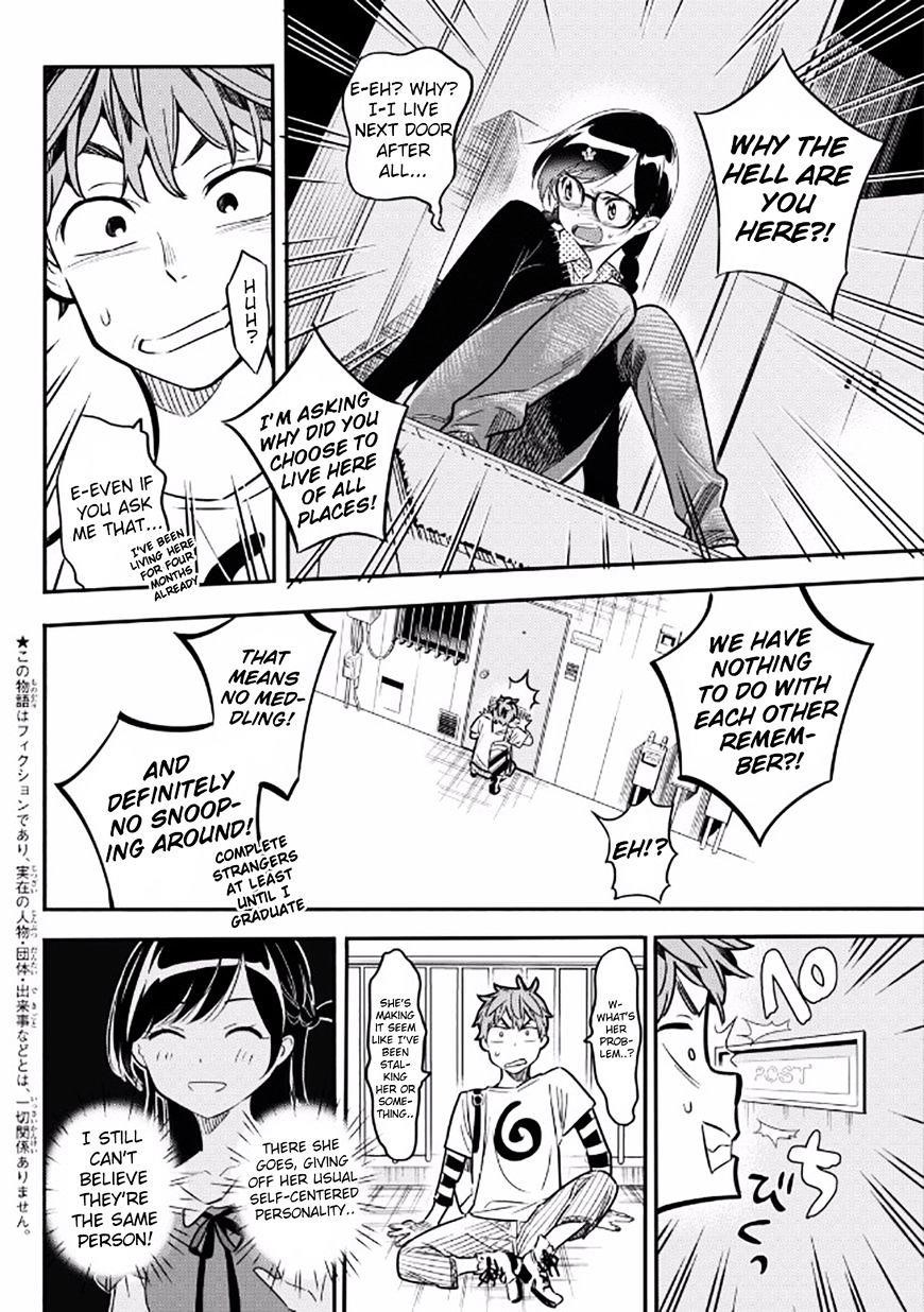 Kanojo, Okarishimasu Chapter 3 page 4 - Chapter 3: The Girlfriend and my Neighbor