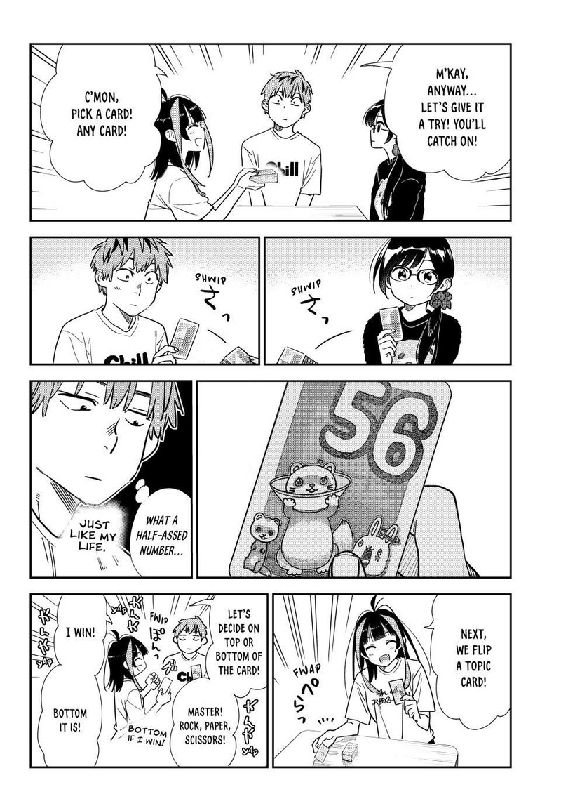 Kanojo, Okarishimasu Chapter 300 page 17 - Chapter 300: The Girlfriend and the Card Game