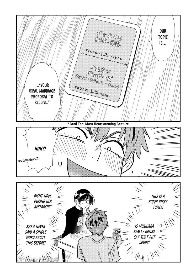 Kanojo, Okarishimasu Chapter 300 page 18 - Chapter 300: The Girlfriend and the Card Game