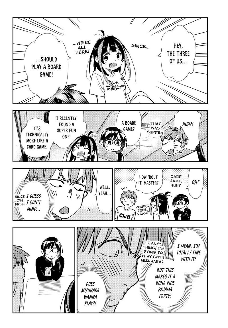 Kanojo, Okarishimasu Chapter 300 page 9 - Chapter 300: The Girlfriend and the Card Game