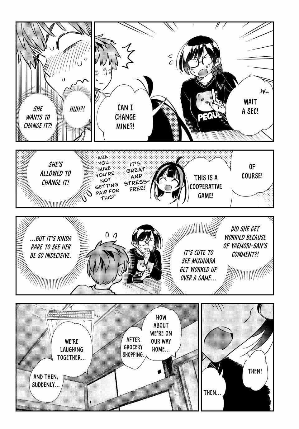 Kanojo, Okarishimasu Chapter 301 page 10 - Chapter 301: The Girlfriend and the Card Game (Part 2)