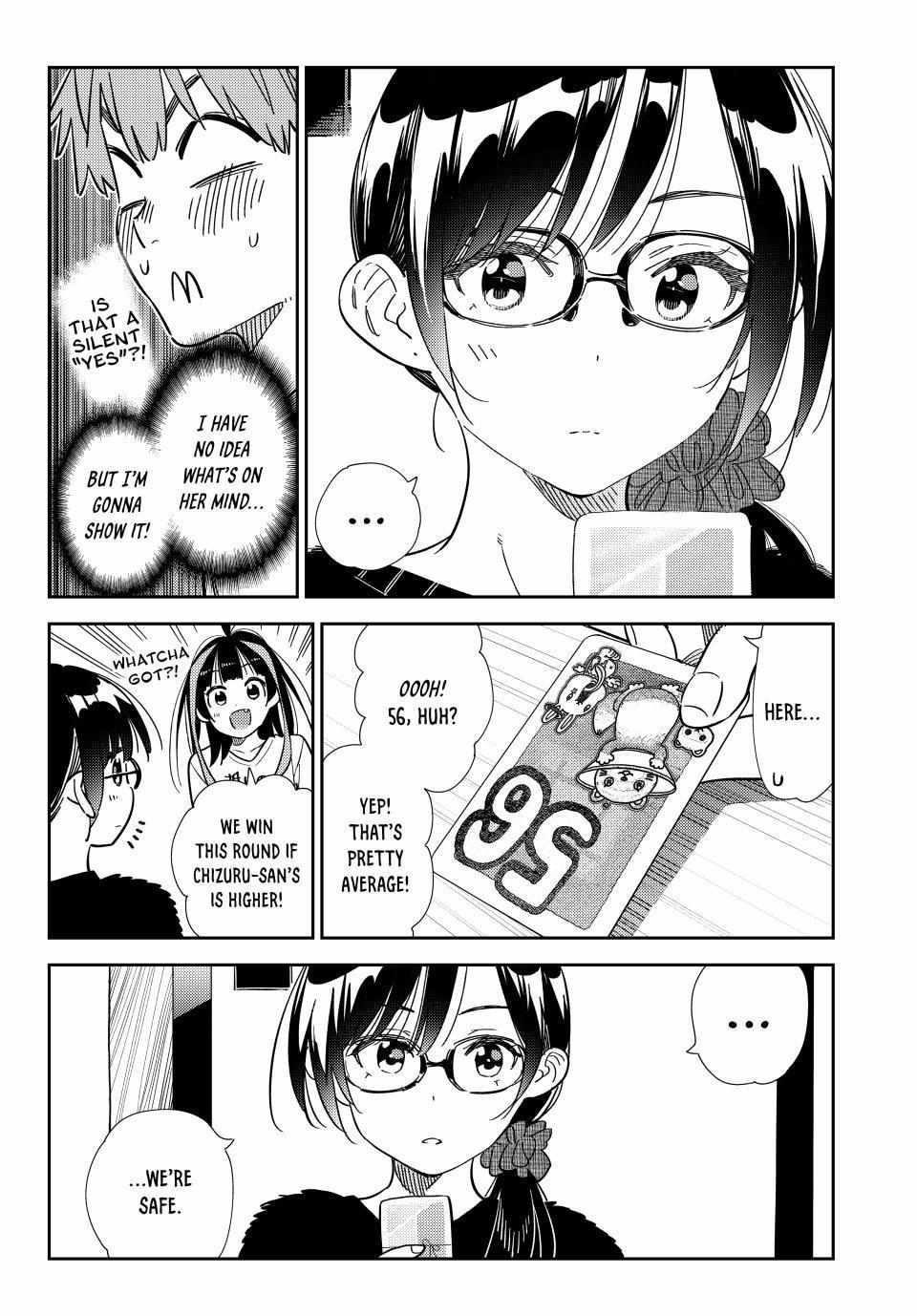 Kanojo, Okarishimasu Chapter 301 page 14 - Chapter 301: The Girlfriend and the Card Game (Part 2)