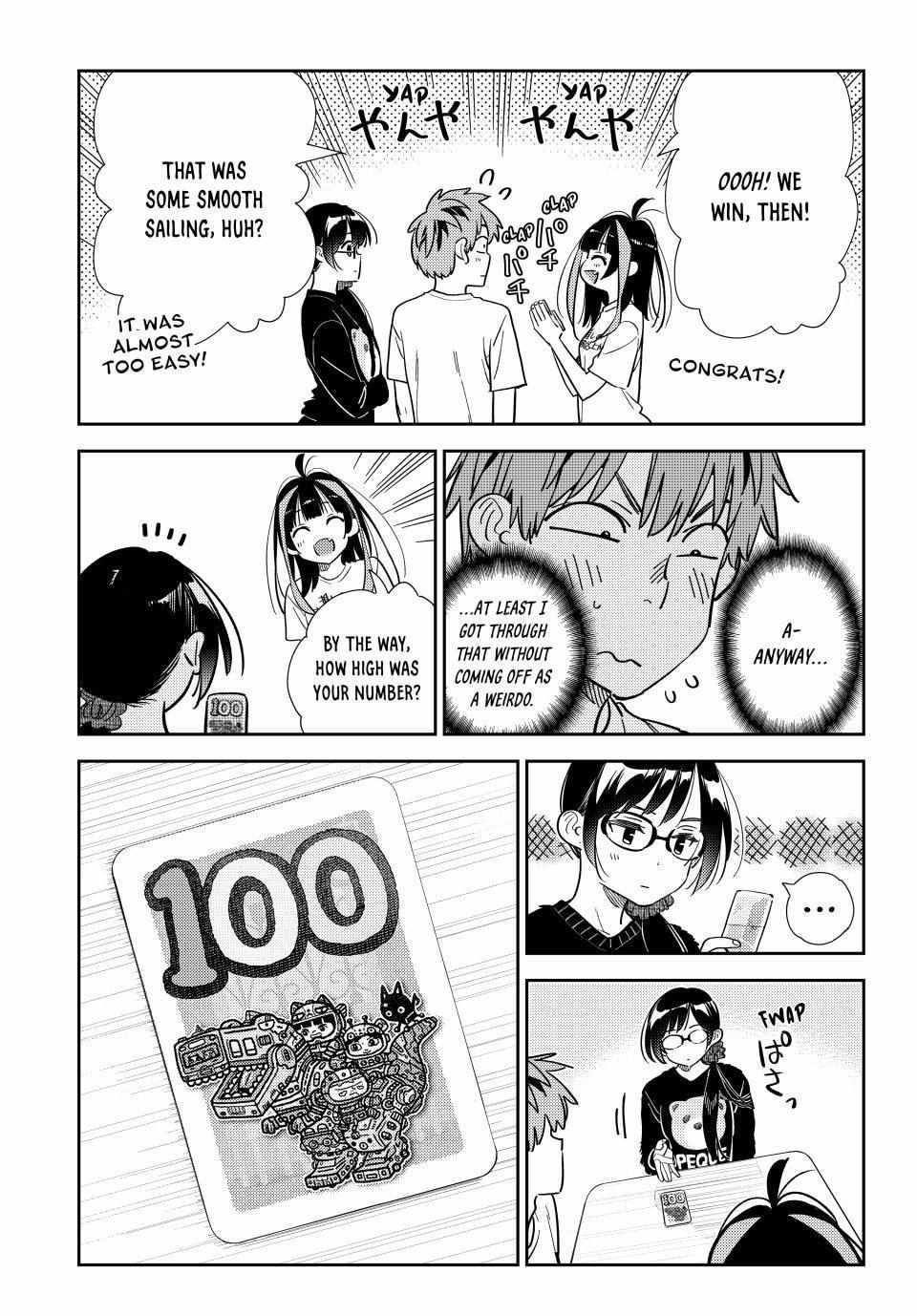 Kanojo, Okarishimasu Chapter 301 page 15 - Chapter 301: The Girlfriend and the Card Game (Part 2)