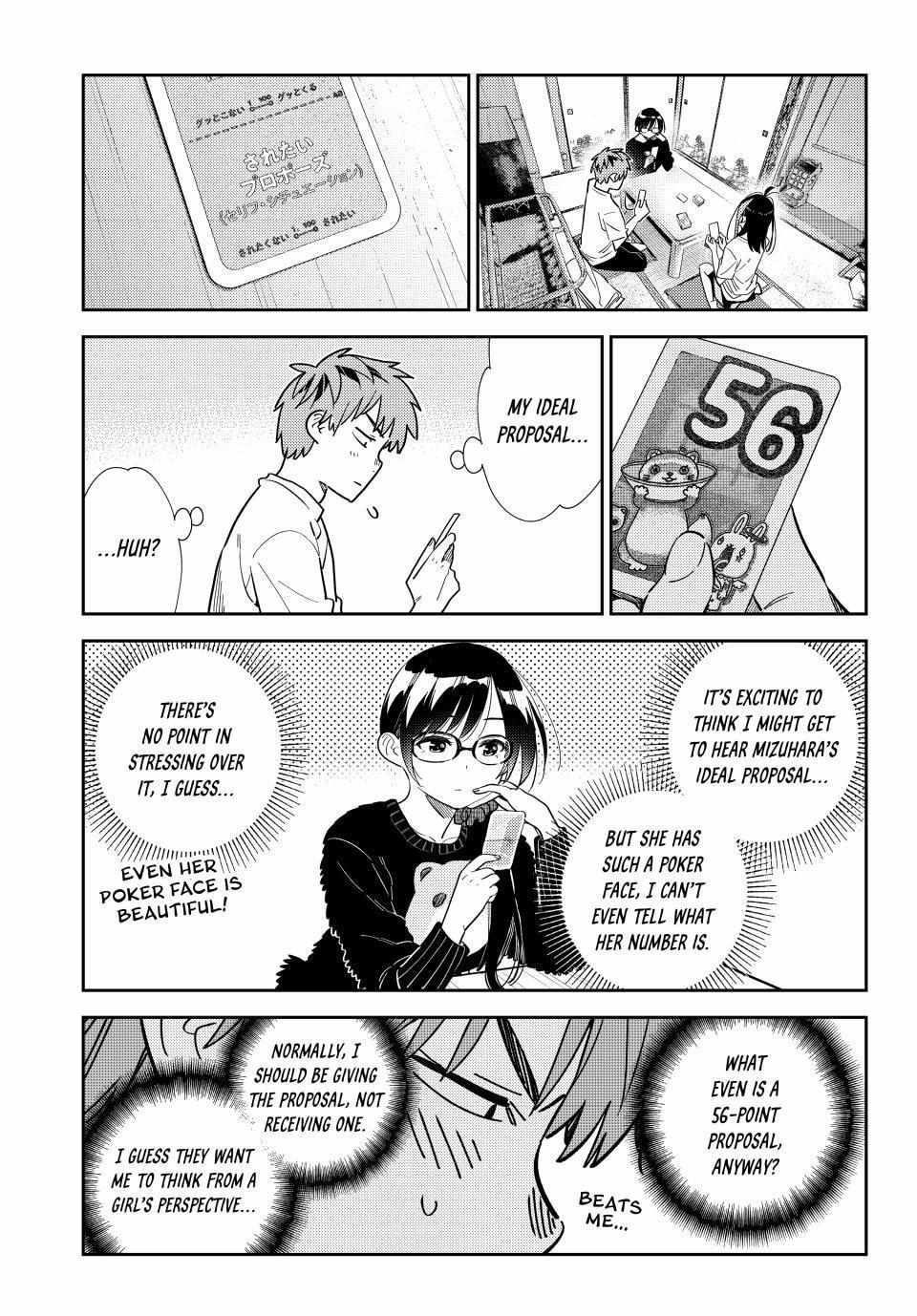 Kanojo, Okarishimasu Chapter 301 page 3 - Chapter 301: The Girlfriend and the Card Game (Part 2)