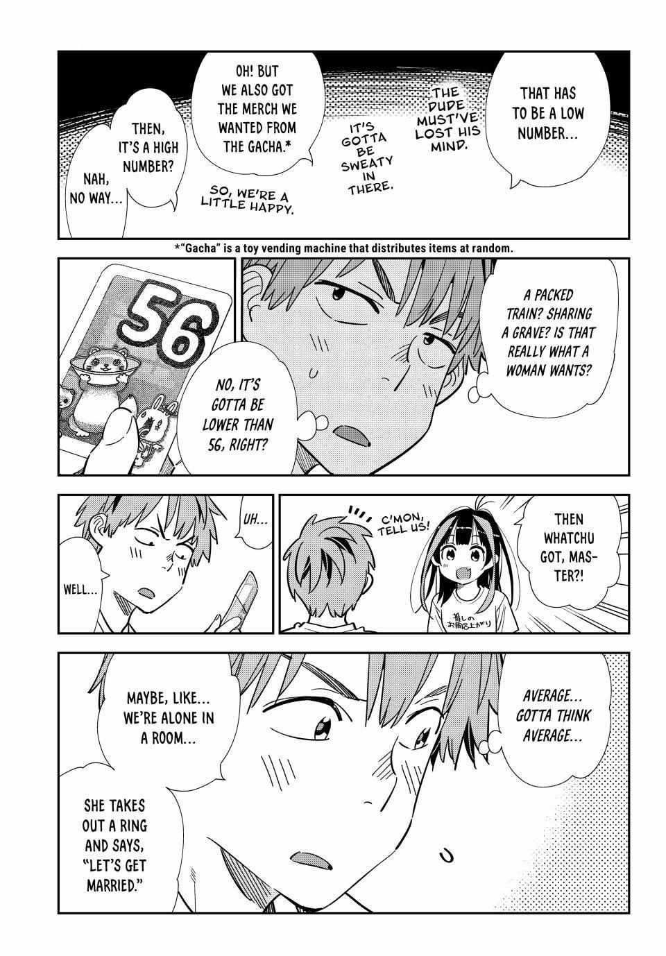 Kanojo, Okarishimasu Chapter 301 page 5 - Chapter 301: The Girlfriend and the Card Game (Part 2)