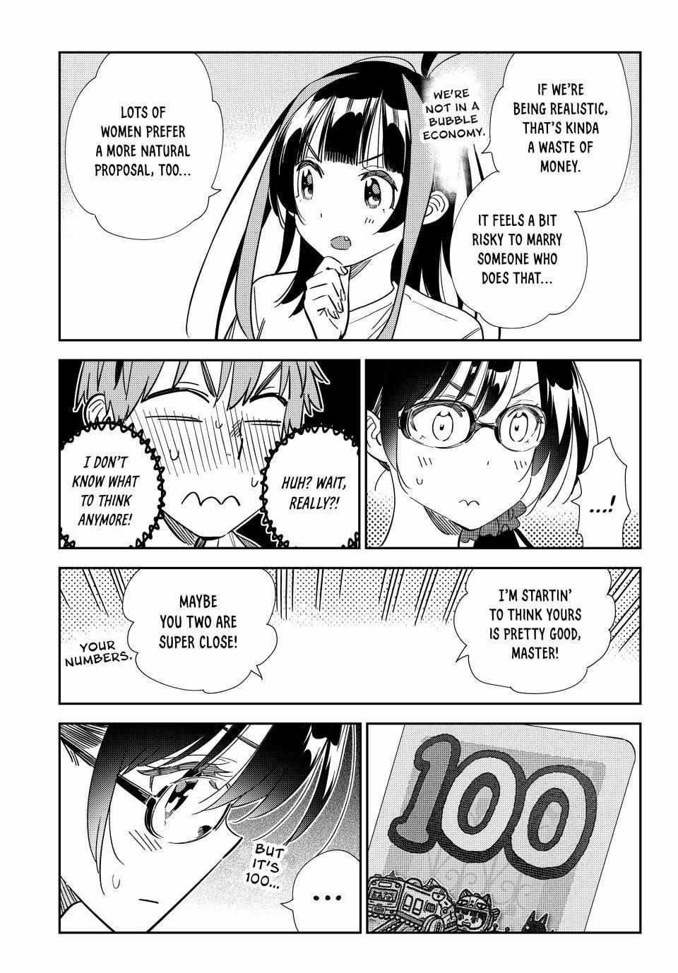 Kanojo, Okarishimasu Chapter 301 page 9 - Chapter 301: The Girlfriend and the Card Game (Part 2)
