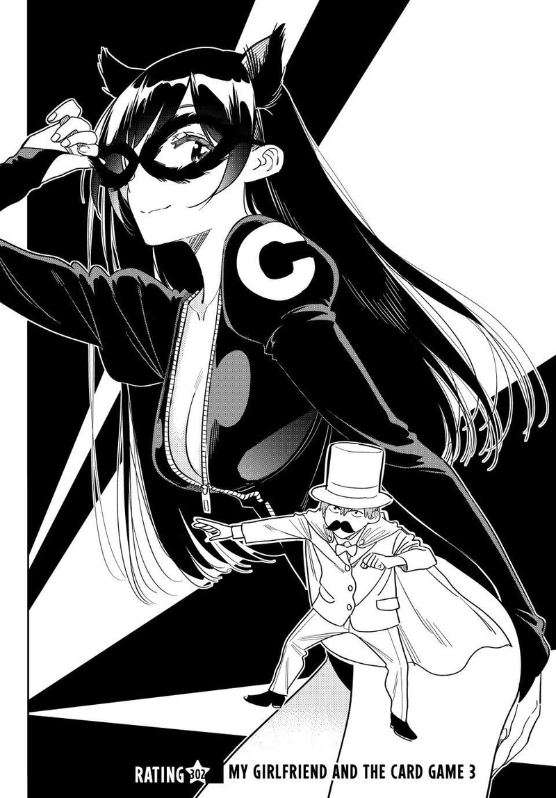 Kanojo, Okarishimasu Chapter 302 page 2 - Chapter 302: The Girlfriend and the Card Game (Part 3)