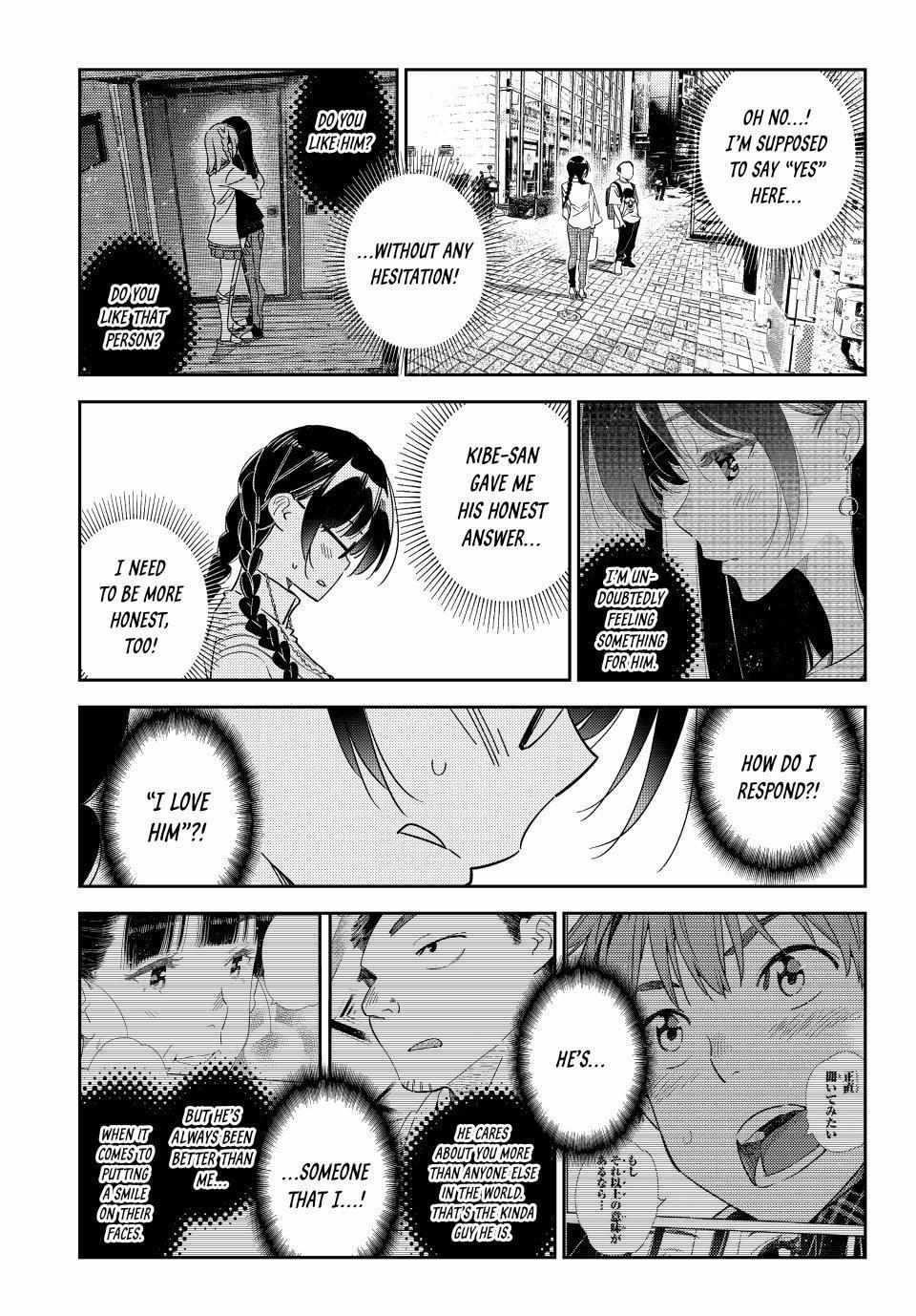 Kanojo, Okarishimasu Chapter 303 page 15 - Chapter 303: The Girlfriend and the Friend (Part 3)