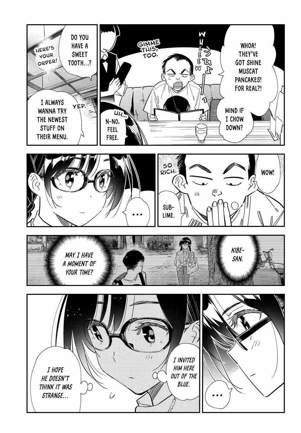 Kanojo, Okarishimasu Chapter 303 page 3 - Chapter 303: The Girlfriend and the Friend (Part 3)
