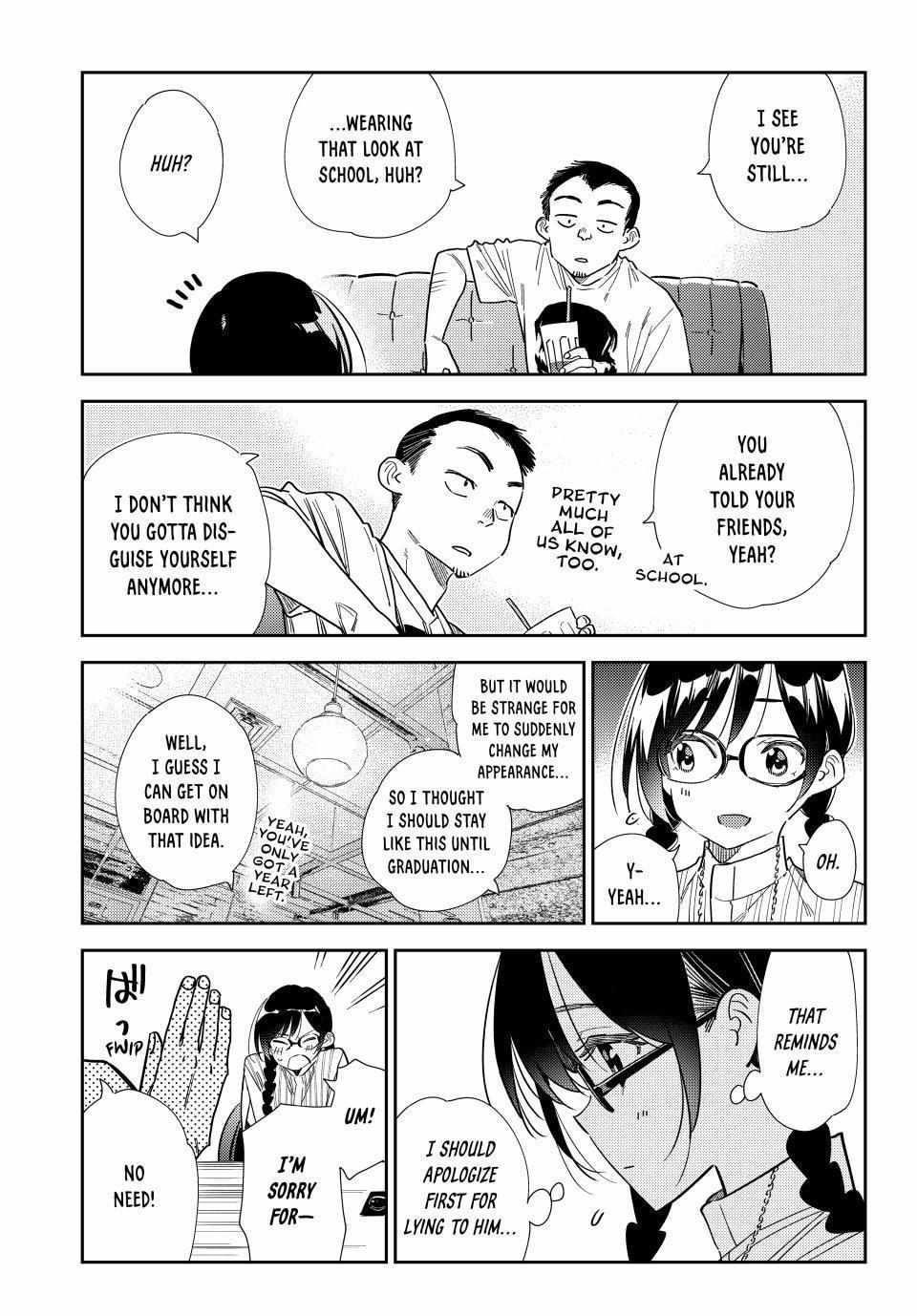 Kanojo, Okarishimasu Chapter 303 page 5 - Chapter 303: The Girlfriend and the Friend (Part 3)