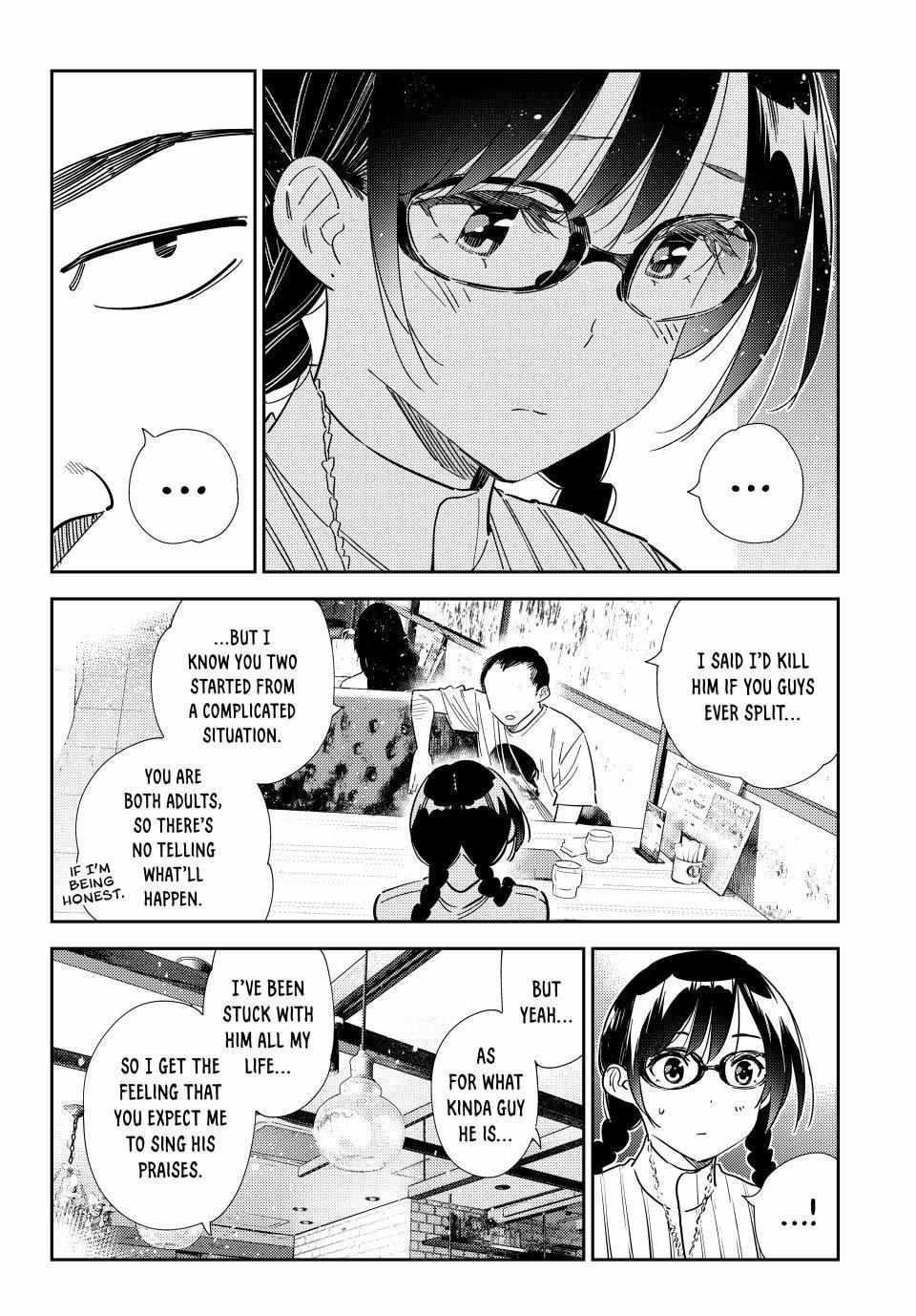 Kanojo, Okarishimasu Chapter 303 page 8 - Chapter 303: The Girlfriend and the Friend (Part 3)