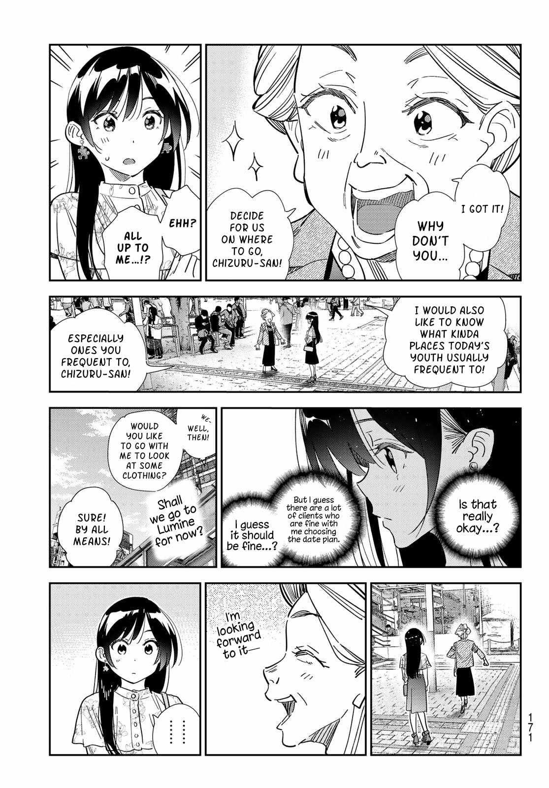 Kanojo, Okarishimasu Chapter 308 page 7 - Chapter 308: The Girlfriend and Rental Date (Part 2)