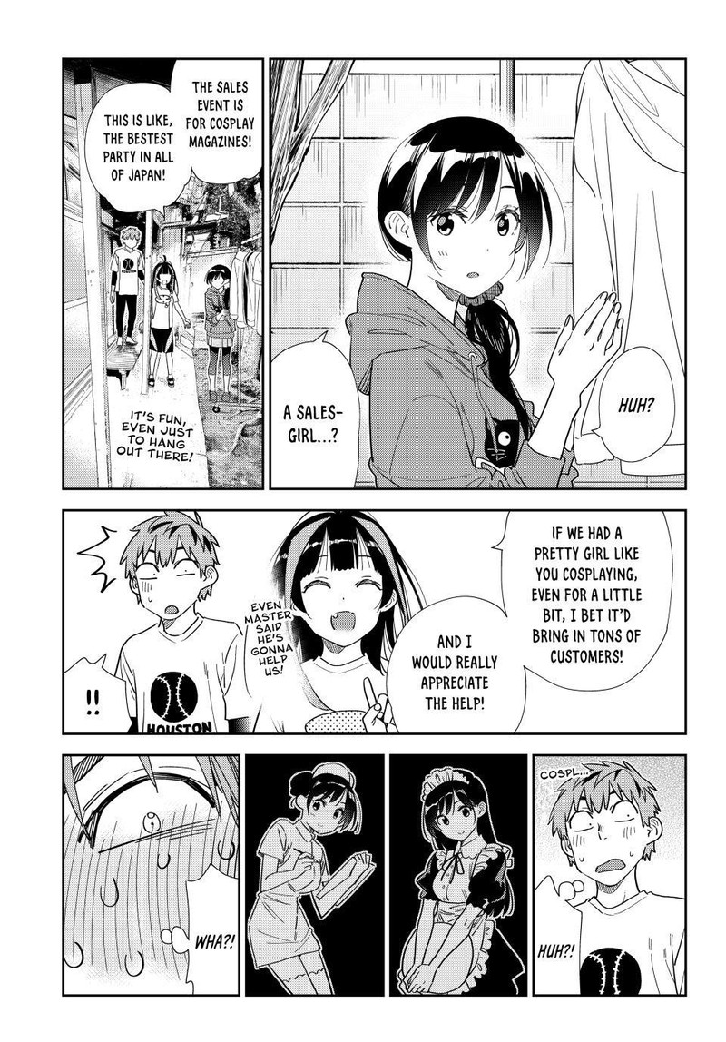 Kanojo, Okarishimasu Chapter 310 page 15 - Chapter 310: The Girlfriend and Cosplay (Part 1)