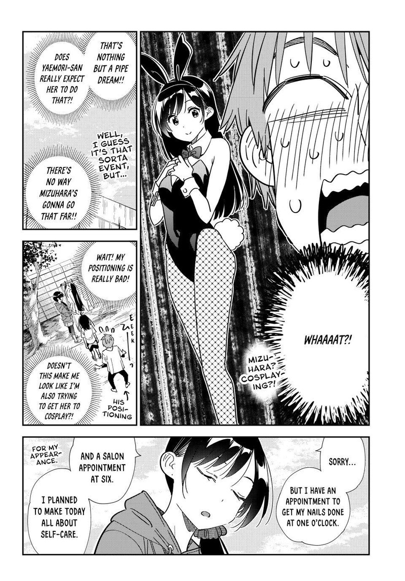 Kanojo, Okarishimasu Chapter 310 page 16 - Chapter 310: The Girlfriend and Cosplay (Part 1)