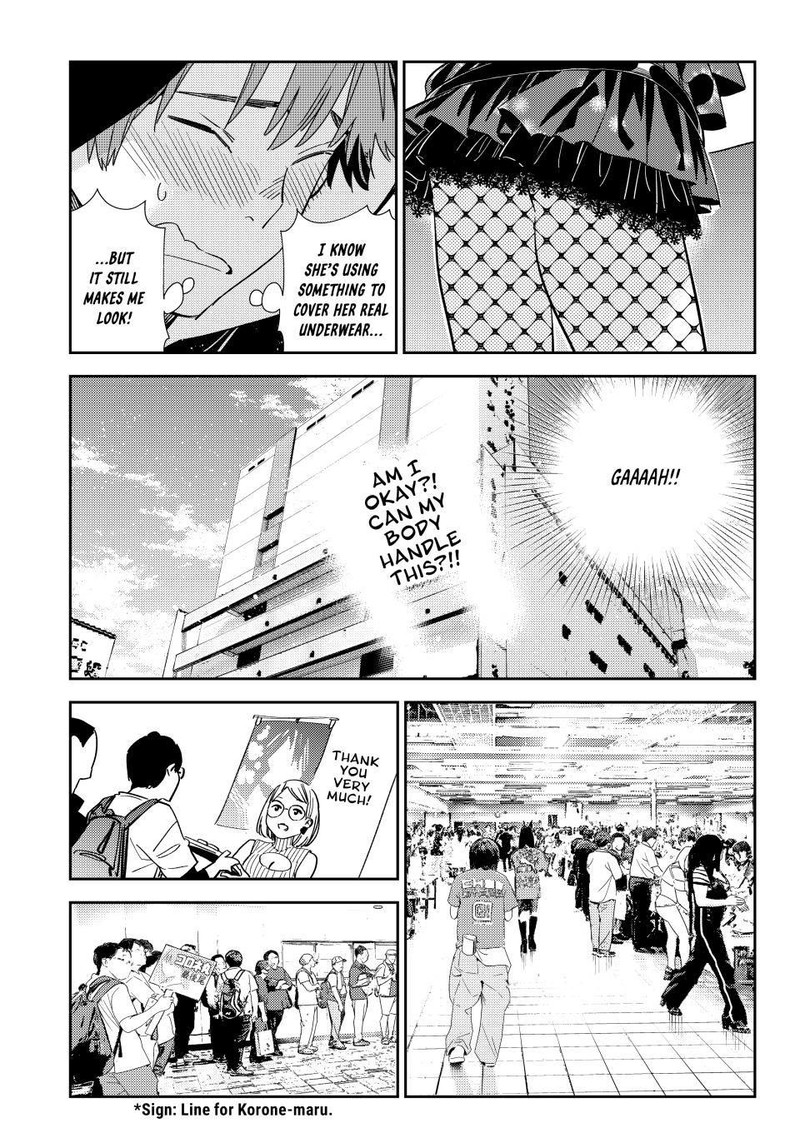 Kanojo, Okarishimasu Chapter 311 page 13 - Chapter 311: The Girlfriend and Cosplay (Part 2)