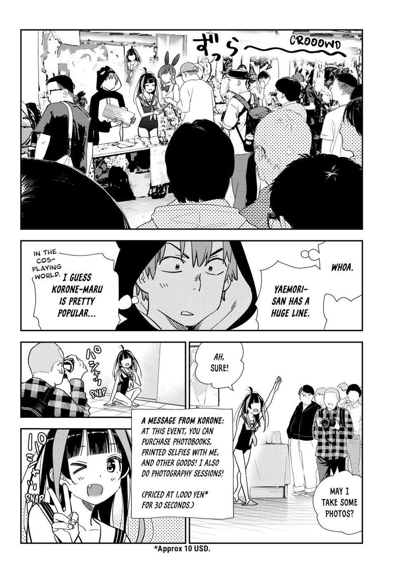 Kanojo, Okarishimasu Chapter 311 page 14 - Chapter 311: The Girlfriend and Cosplay (Part 2)