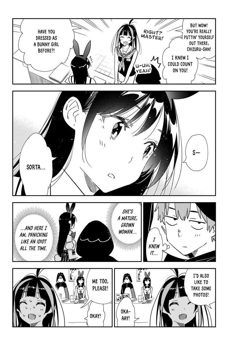 Kanojo, Okarishimasu Chapter 311 page 16 - Chapter 311: The Girlfriend and Cosplay (Part 2)
