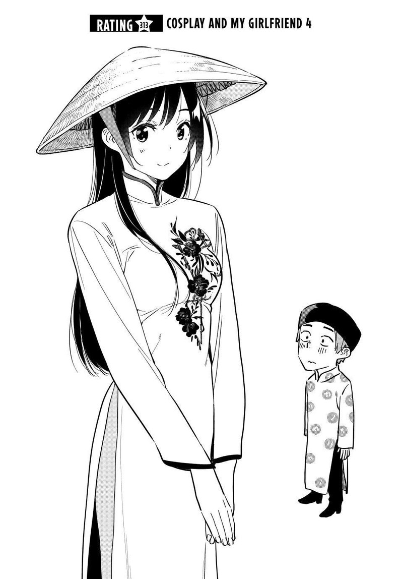 Kanojo, Okarishimasu Chapter 313 page 1 - Chapter 313: The Girlfriend and Cosplay (Part 4)
