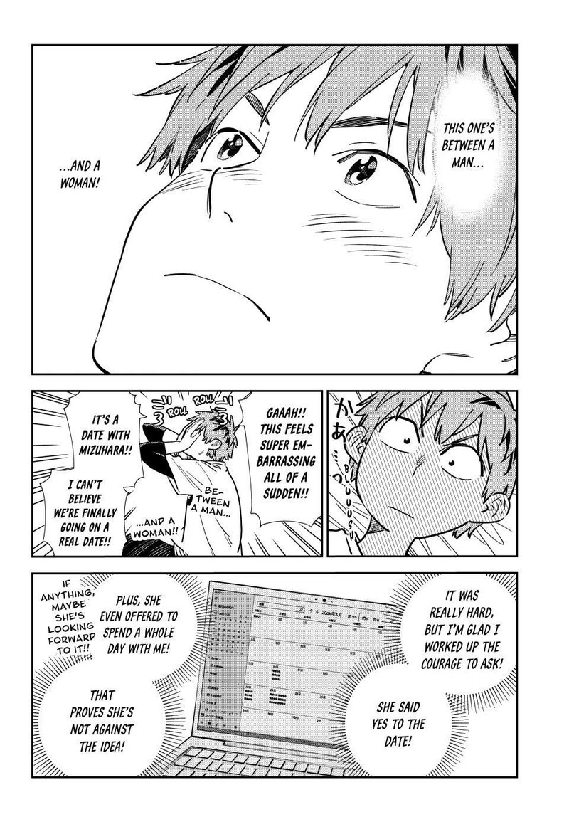 Kanojo, Okarishimasu Chapter 317 page 10 - Chapter 317: My Girlfriend and the Schedule