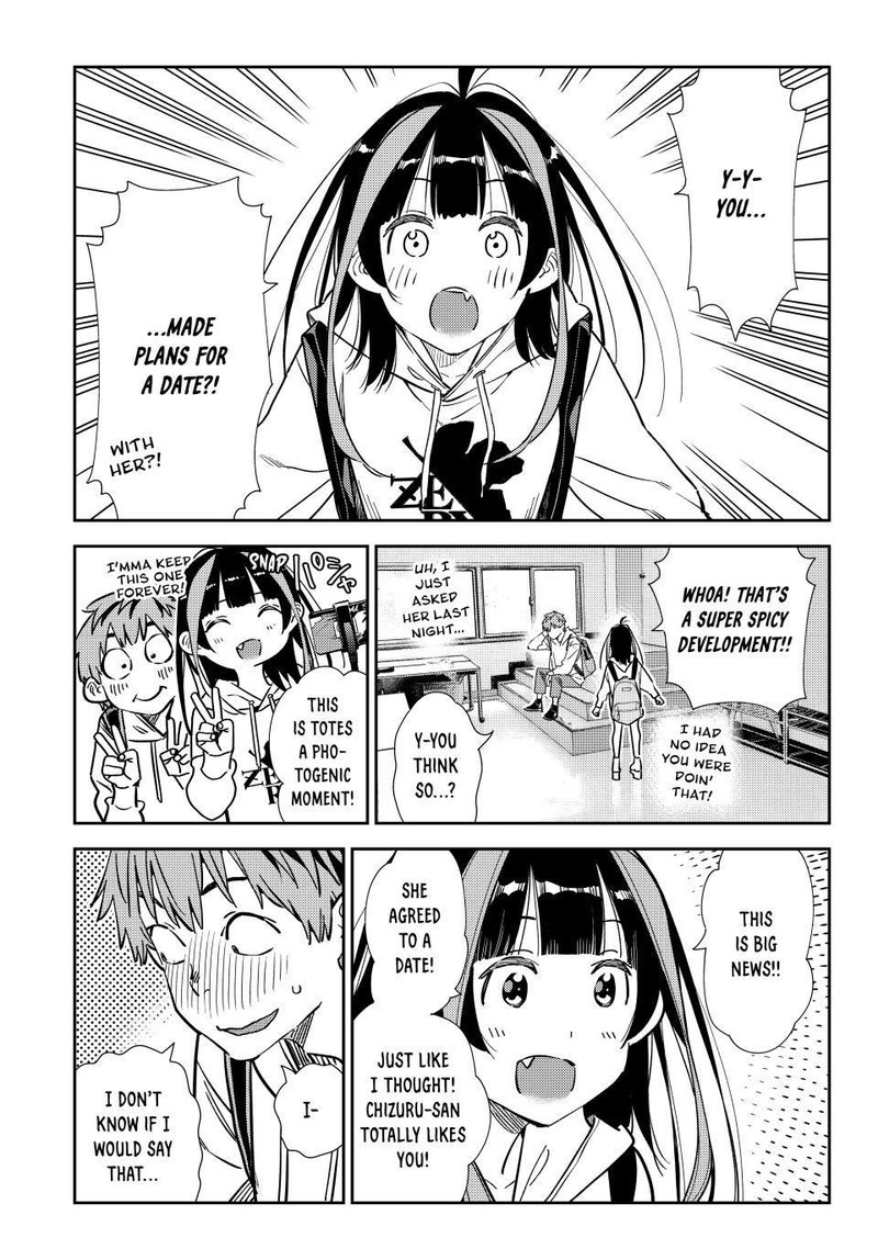 Kanojo, Okarishimasu Chapter 317 page 13 - Chapter 317: My Girlfriend and the Schedule