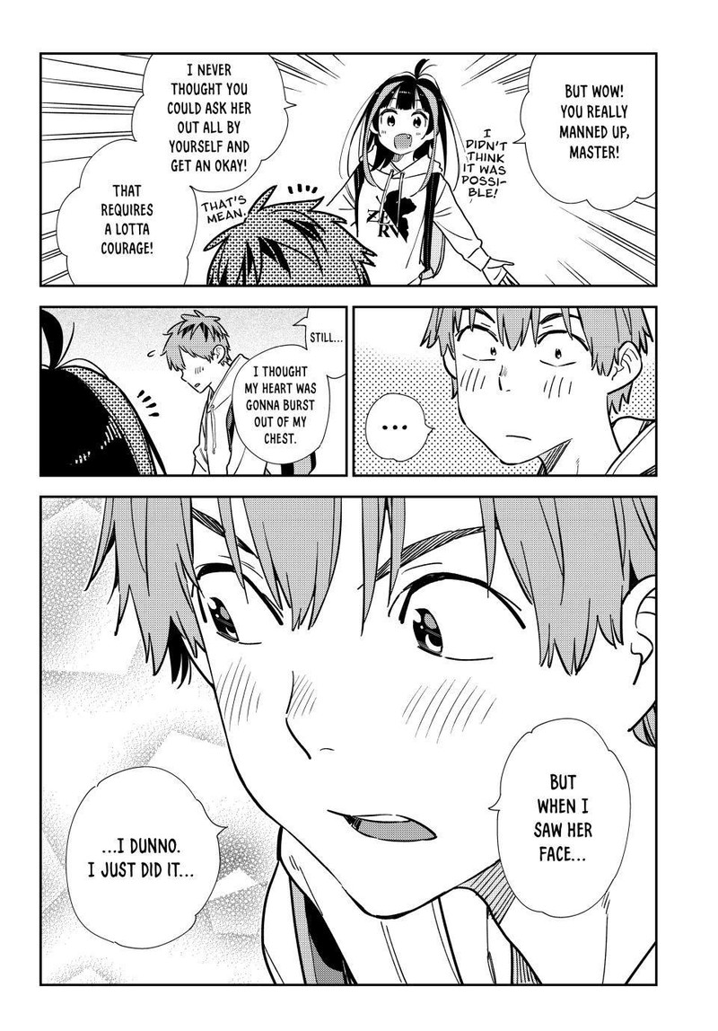 Kanojo, Okarishimasu Chapter 317 page 14 - Chapter 317: My Girlfriend and the Schedule
