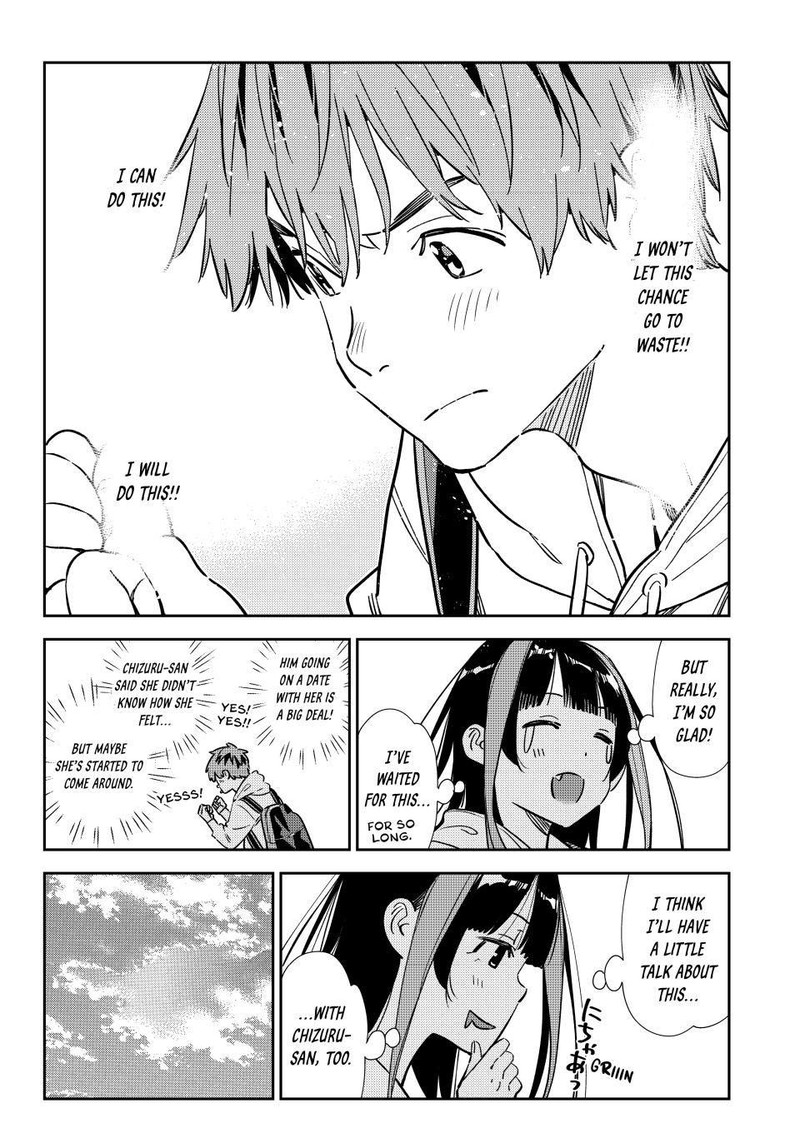 Kanojo, Okarishimasu Chapter 317 page 16 - Chapter 317: My Girlfriend and the Schedule