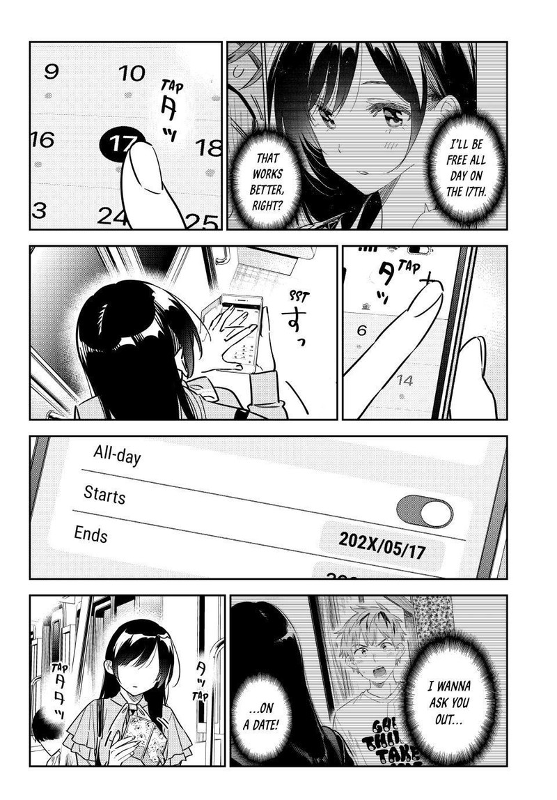Kanojo, Okarishimasu Chapter 317 page 2 - Chapter 317: My Girlfriend and the Schedule